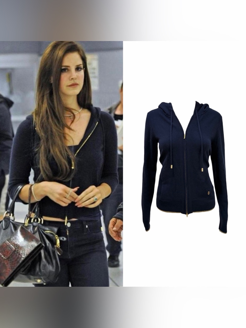 Cashmere Hoodie - As Seen On Lana Del Rey